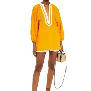 TORY BURCH
Puffed-sleeve Tunic Vine Orange M